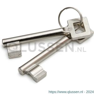Dulimex DX K BDS 03 sleutel voor binnendeurslot sleutelnummer 3 0160.285.5023