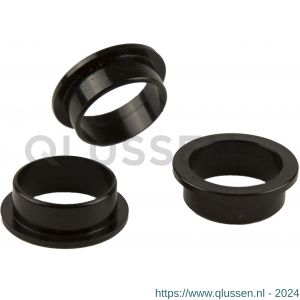 Dulimex DX NYLON RING BE Ami nylon kruk lagerring verpakt per 10 zwart 0170.000.0100