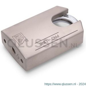 Dulimex DX HSPRO 50 C SE hangslot DX PRO-line SKG* 50 mm verschillend sluitend gesloten beugel 3 sleutels en security card zilver 0182.600.0052