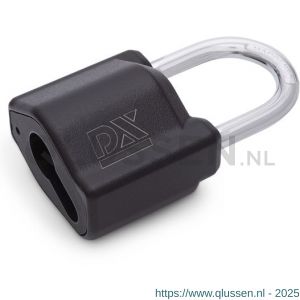 Dulimex DX HSPRO 50 PC B hangslot DX PRO-line Omega voor alle halve Euro profiel cilinders 30/10 mm 50 mm EN 12320 grade 2 zwart 0182.600.0150