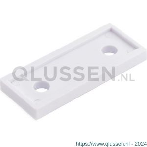 Dulimex DX RUZW OPK 1 WE onderlegplaat raamkozijn voor RUZ-W-010 serie plastic wit 0217.110.0202