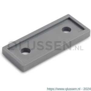 Dulimex DX RUZW OPK 1 SE onderlegplaat raamkozijn voor RUZ-W-010 serie plastic grijs 0217.110.0500