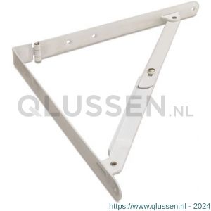 Dulimex Dolle ES 4140B plankdrager opvouwbaar 400x400 mm staal wit gelakt 0513.230.4140