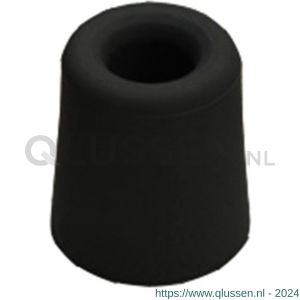 Dulimex DX DBR 24 BE deurbuffer DX diameter 30x24 mm rubber zwart 0522.124.1246