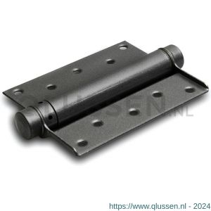 IBFM Dulimex DX DVE 125/33 SE Bommer scharnier enkelwerkend 33/125 mm deurdikte 30-35 mm staal zilvergrijs gelakt 0535.125.0102