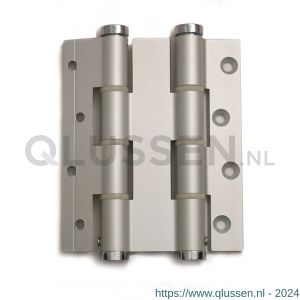 Justor DVD 120/30 SE deurveerscharnier dubbel 120/30 mm zilvergrijs 0540.120.0302