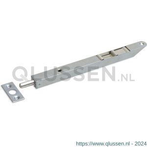 Dulimex DX KSP-40017RNI pijpkantschuif type 884 400x17x12 mm afgeschuind rond staal vernikkeld 0632.915.4024