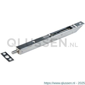 Dulimex DX KSB-40017SSS bascule kantschuif type 832 400x17x15 mm afgeschuind recht RVS 0733.017.4025