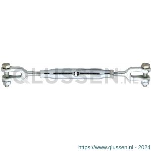 Dulimex DX 1478-20G spanschroef DIN 1478 20 mm gaffel-gaffel verzinkt 9.579147820