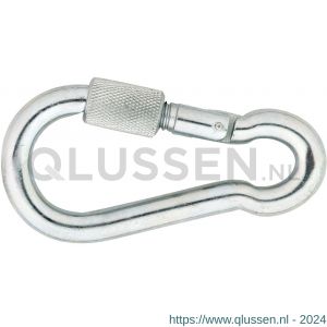 Dulimex DX 245-05S karabijnhaak met schroef C-DIN 5299 50x5 mm verzinkt 9.230245005