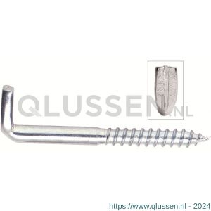 Dulimex DX 394-6100E sleuf schroefduim houtdraad 5.80x100x18 mm verzinkt 9.766394610