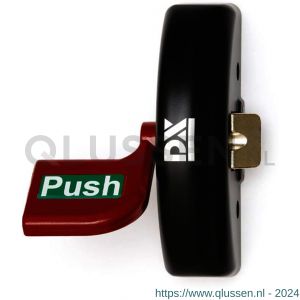 Dulimex DX PO 501P EB RZ anti-paniekpushpad DX 501P enkele deur 1-puntssluiting zijsluitend rood-zwart 4003.650.1194