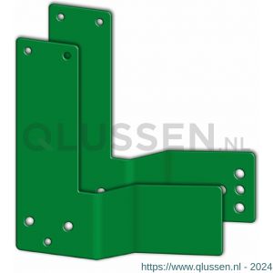 GFS M 371 GFS EH-Exit control montage hulpstuk voor paniekstangen verzet 30 mm DIN rechtse deuren groen 4003.999.0371
