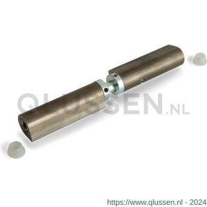 IBFM HPL WR 3D 20 aanlaspaumelle vlakke top vaste stift 3D verstelbaar 160 kg diameter 20 mm blank staal 6010.003.1600