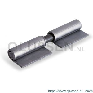 IBFM HPL WR LP 120 aanlaspaumelle losse pen gegalvaniseerd met blad 120x12 mm blank staal 6010.015.1200
