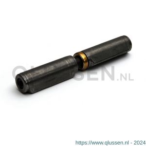 IBFM Dulimex DX HPL WR A 150 aanlaspaumelle verstelbaar stalen pen en kogellager ring 150x22 mm blank staal 6010.003.1500