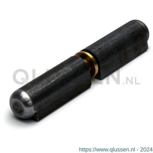Dulimex DX HPL-WR 1 060 aanlaspaumelle messing pen en messing ring 60x10 mm blank staal 6510.001.0600