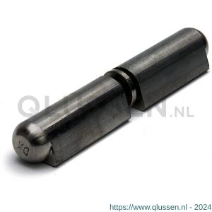 Dulimex DX HPL-WR SS 100 aanlaspaumelle RVS pin en RVS ring 100x16 mm RVS AISI 304 6510.002.1012
