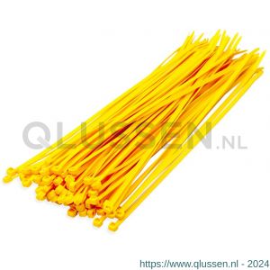 Dulimex DX 86100-25 kabelbundelband nylon 6.6 geel 2,5x100 mm 9.806100025