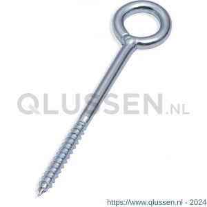 Dulimex DX 388-08022E zware schroefoog gelast houtdraad 7.80x80x22 mm verzinkt 9.764908022