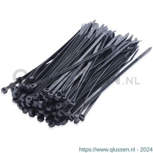 Dulimex DX 89430-48 kabelbundelband nylon 6.6 zwart 4,8x430 mm UV bestendig 9.809432050
