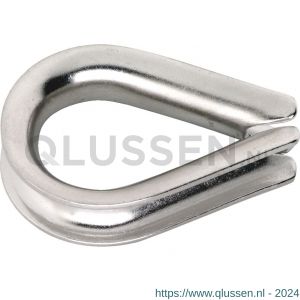 Dulimex DX KOU - 05 IZL kous 5-6 mm RVS AISI 316 per stuk gelabeld 8300.000.8445