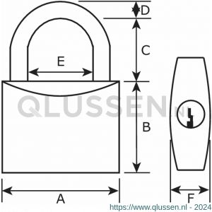 Dulimex DX HSPRO 50 C SE hangslot DX PRO-line SKG* 50 mm verschillend sluitend gesloten beugel 3 sleutels en security card zilver 0182.600.0052