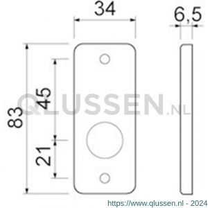 Ami RZ KRUK BE krukrozetten type 4 RH 1 paar zwart 0170.300.0301