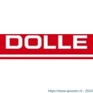 Dolle ES 2495D BE wandrail dubbel 2495 mm zwart 0520.301.2495