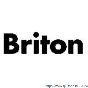 Briton PO ED SE 376 einddop Briton voor horizontale duwstang voor PO 376-377-378-379 zilvergrijs 4000.137.5642