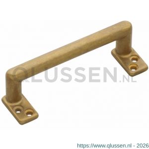 Intersteel Living 5616 handgreep recht 108 mm messing getrommeld 0011.561620