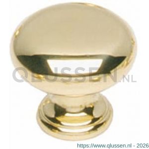 Intersteel Living 8478 meubelknop Paddenstoel 30 mm messing gelakt 0013.847811