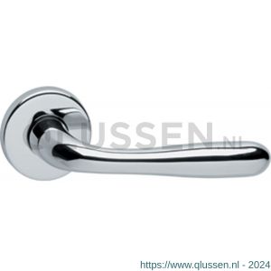 Intersteel Living 0195 gatdeel deurkruk links Jupiter op rozet chroom 0016.019502B