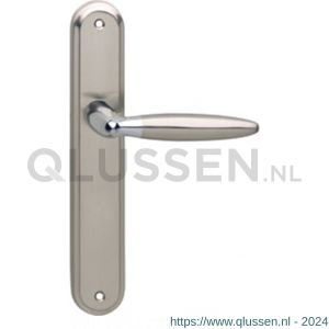 Intersteel 1682 gatdeel deurkruk rechts Elen op langschild blind chroom-nikkel mat 0016.168211A