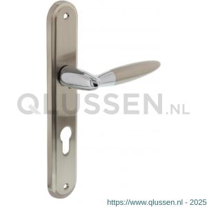 Intersteel Living 1682 deurkruk Elen op langschild profielcilinder 72 mm chroom-nikkel mat 0016.168236