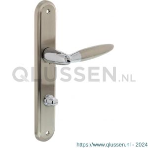 Intersteel 1682 deurkruk Elen op langschild WC 78/8 mm chroom-nikkel mat 0016.168269