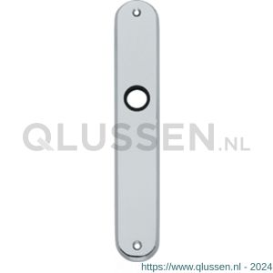 Intersteel 2530 langschild ovaal sleutelgat 72 mm chroom 0016.253026