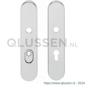 Intersteel 3821 SKG3 veiligheids schilden doorgaand profielcilindergat 72 mm met kerntrek beveiliging chroom 0016.382136