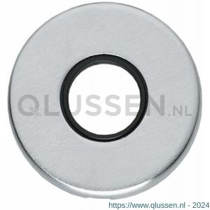 Intersteel 3186 rozet kunststof verdekt diameter 49x7 mm messing chroom mat 0017.318604
