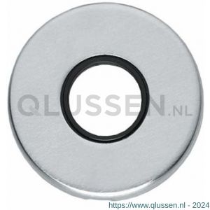 Intersteel 3186 rozet kunststof verdekt diameter 49x7 mm messing chroom mat 0017.318604