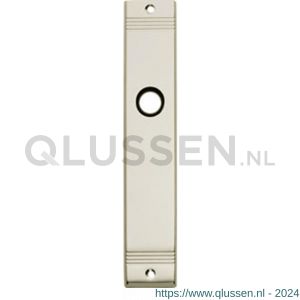 Intersteel 2571 langschild recht met groef sleutelgat 72 mm nikkel 0018.257126