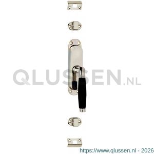 Intersteel Living 5620 kruk-espagnolet rechts Ton 222 nikkel-ebbenhout 0018.562060A