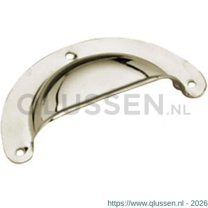 Intersteel Living 8810 schelpgreep 96x43 mm vernikkeld 0018.881041