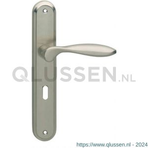 Intersteel Living 1695 deurkruk George op langschild sleutelgat 56 mm nikkel mat 0019.169524