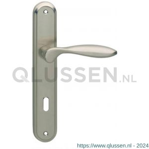 Intersteel Living 1695 deurkruk George op langschild sleutelgat 72 mm nikkel mat 0019.169526