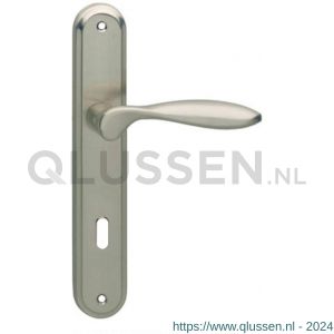 Intersteel Living 1695 deurkruk George op langschild sleutelgat 72 mm nikkel mat 0019.169526