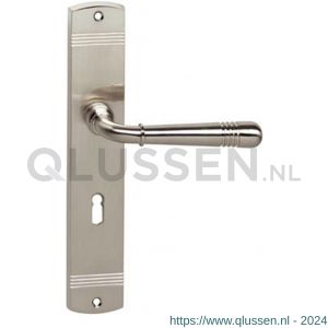 Intersteel Living 1705 deurkruk Emily op langschild met sleutelgat 56 mm nikkel mat 0019.170524