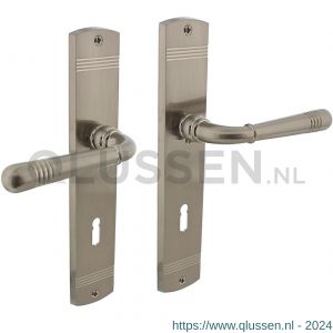 Intersteel Living 1705 deurkruk Emily op langschild sleutelgat 72 mm nikkel mat 0019.170526