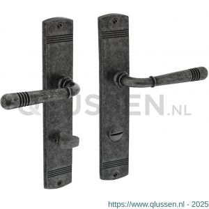 Intersteel Living 1705 deurkruk Emily op schild WC 78/8 oud grijs 0021.170569