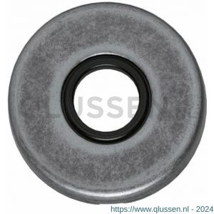Intersteel 3186 rozet kunststof verdekt diameter 49x7 mm messing oud grijs 0021.318604